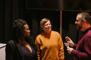 Paul, Anna-Lisa and Lara Lalemi at Enterprising Women 2.0 Showcase