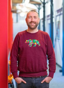 Paul Forster in SETsquared Bristol office space