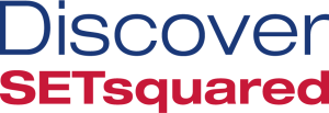 Discover SETsquared blue and red logo