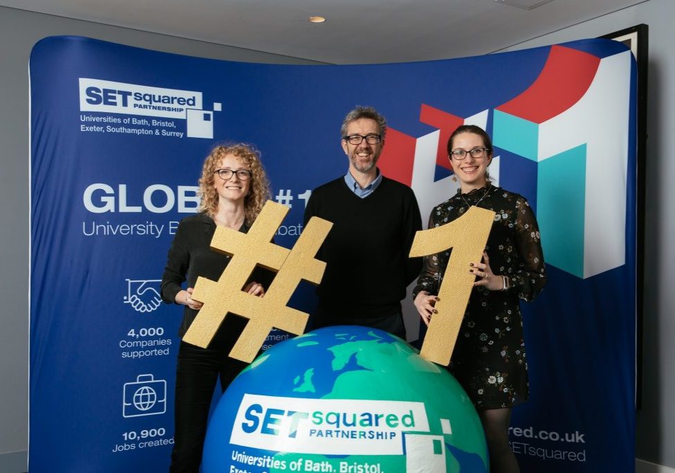 Global no 1 with team Monika, Steve and Lisa at Global no1 celebration 2019