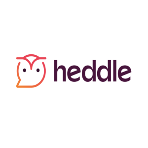 A logo for Heddle, an EAL for teachers startup