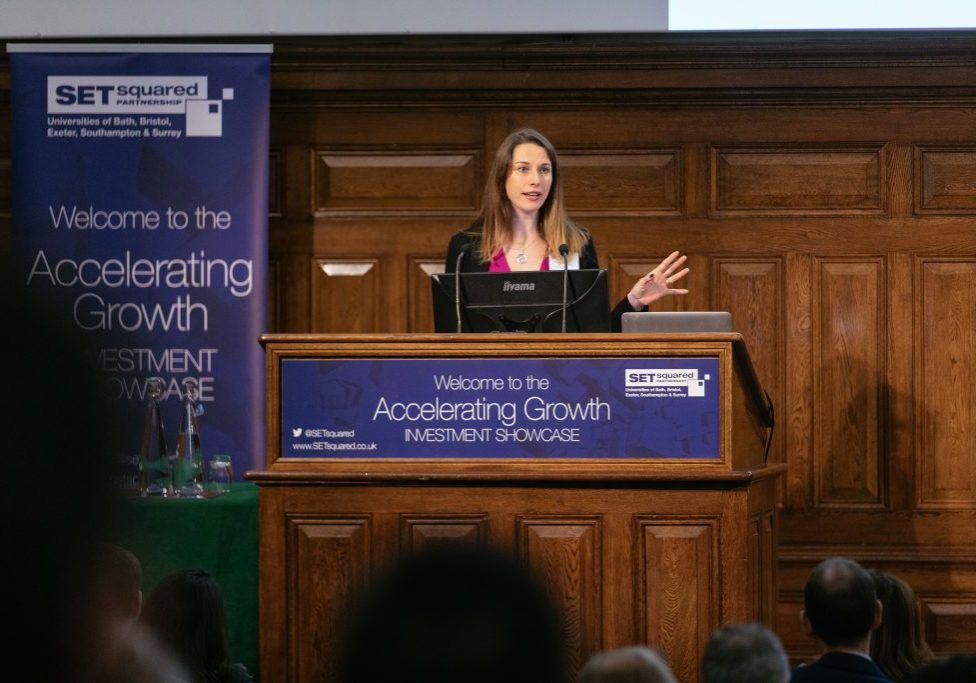 Set Squared Event-158 Monika speaking at Accelerating Investment Showcase